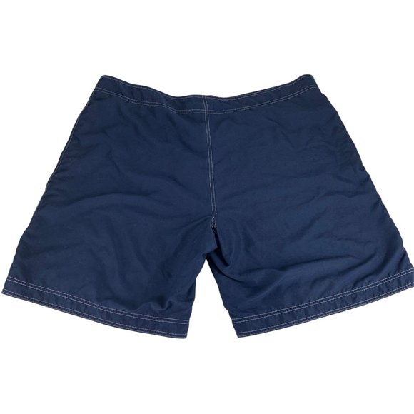 Auburn NCAA 2X Swim Shorts Wear Trunks Navy Blue Lined - Picture 3 of 5